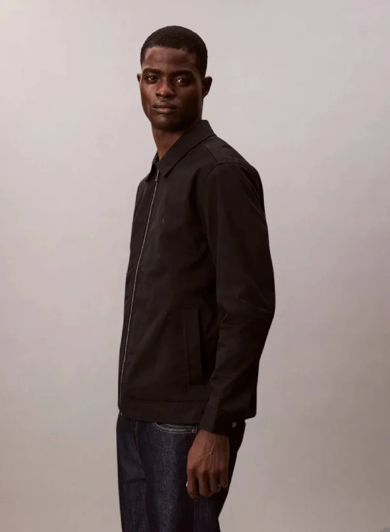 Calvin Klein Jeans Black Padded Cotton Stretch Jacket for Men | Best Price UAE