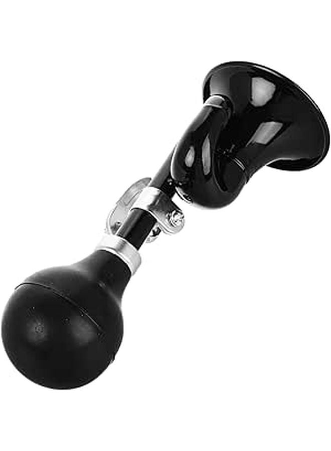Vintage Snail Horn Air Alarm and Bell for Bicycle Mountain Road Bike Cycling Black - Image 1