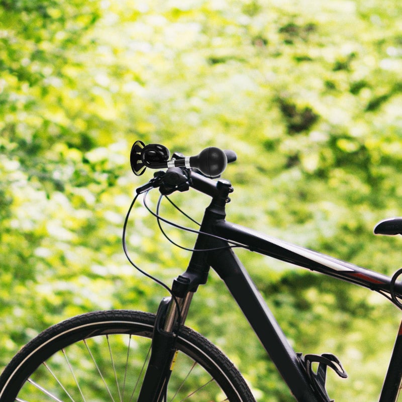 Vintage Snail Horn Air Alarm and Bell for Bicycle Mountain Road Bike Cycling Black - Image 5