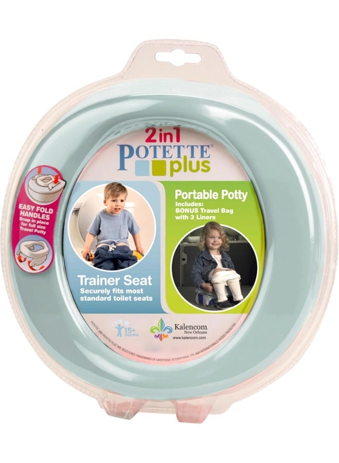 Kalencom Potette Plus 2-in-1 Travel Potty and Trainer Seat - Image 2