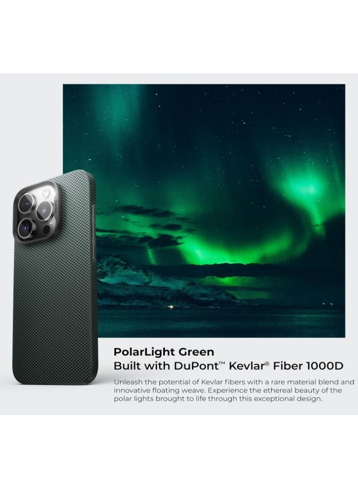 Kevlar Apple iPhone 16 Pro Case (Green Flat) - Image 5