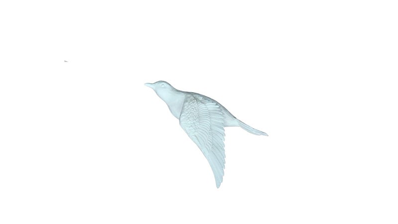 QUANTUM LEGENDS Set of 3 Flying Birds 3D Wall Art Elegant Wall Hanging Decor Perfect for Bird Lovers and Art Enthusiasts white - Image 4