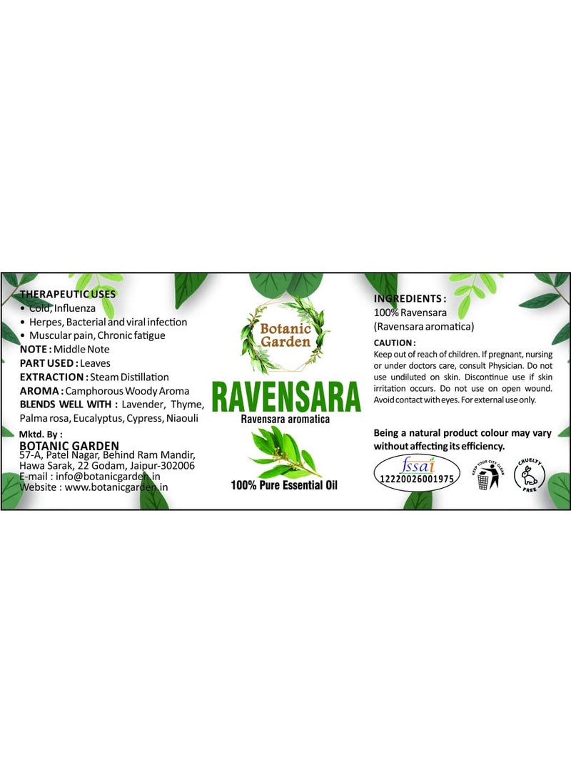 BOTANIC GARDEN Botanic Garden Ravensara Pure Natural Essential Oil Ravensara aromatica 10ML  - Image 5
