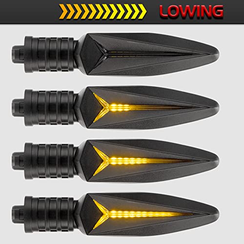 HAZAWA LED Turn Signal Light with Decoder Front Indicator Sequential Blinkers Compatible with BMW R1200GS ADV 2014-2017 Adventure K 1300R R800GS F800 F650GS F700GS（Style#B） (Style#A) - Image 3