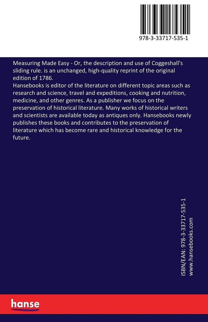 Measuring Made Easy: Or, the description and use of Coggeshall's sliding rule.  - Image 2