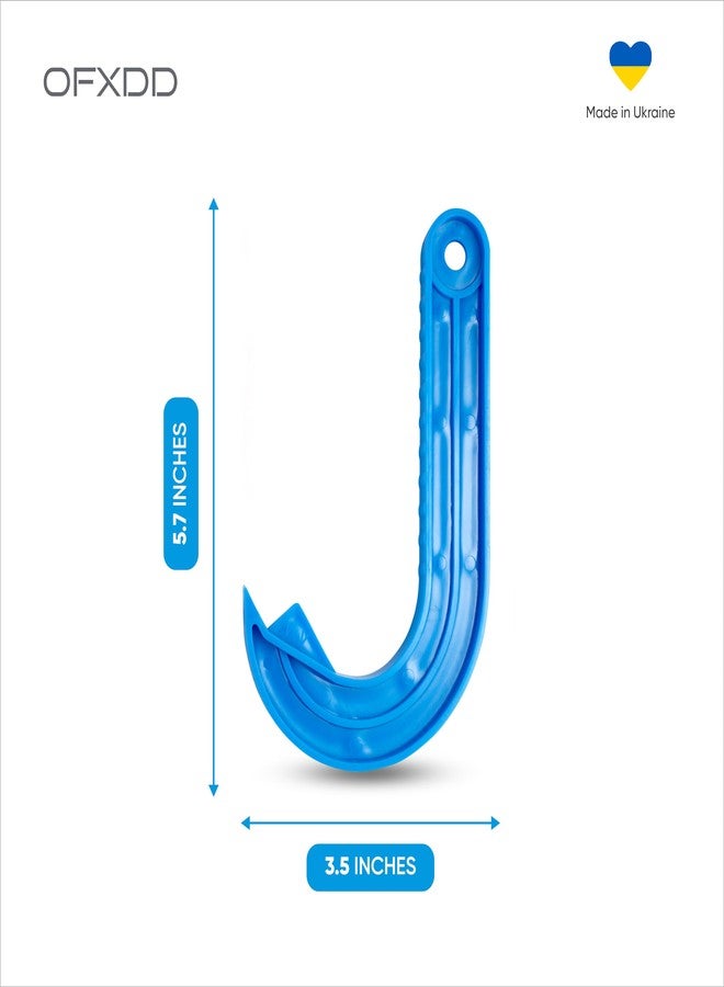 أوف إكس دي دي فتاحة علب يدوية بخطاف - فتاحة علب طعام الحيوانات الأليفة - فتاحات طعام سهلة الفتح بحلقة (3 ألوان) - Image 3