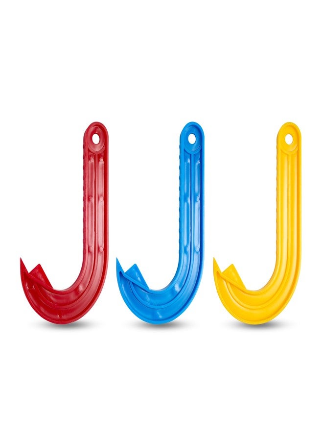 أوف إكس دي دي فتاحة علب يدوية بخطاف - فتاحة علب طعام الحيوانات الأليفة - فتاحات طعام سهلة الفتح بحلقة (3 ألوان) - Image 1