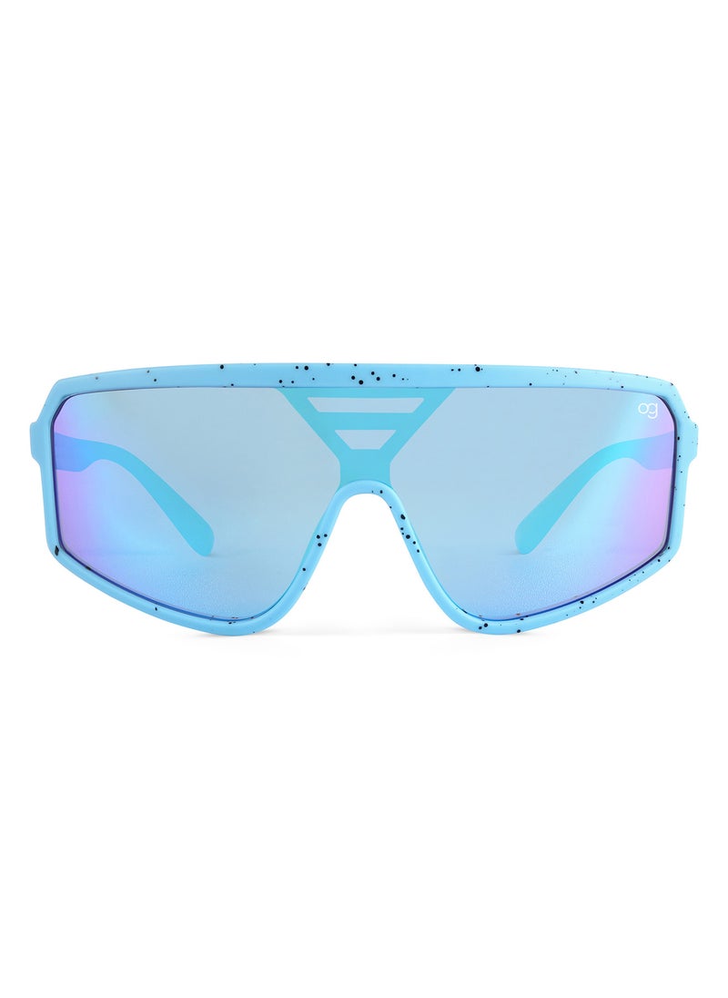 Woggles Uv-Protected Sky Blue Sports Sunglasses  - Image 3