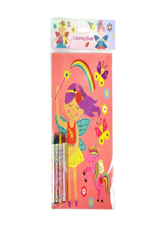 TINYMILLS Magical Fairies Coloring Books for Kids with 12 Coloring Books and 48 Crayons, Fairies Birthday Party Favors, Favor Bag Fillers, Classroom Rewards, Carnival Prizes - Image 5