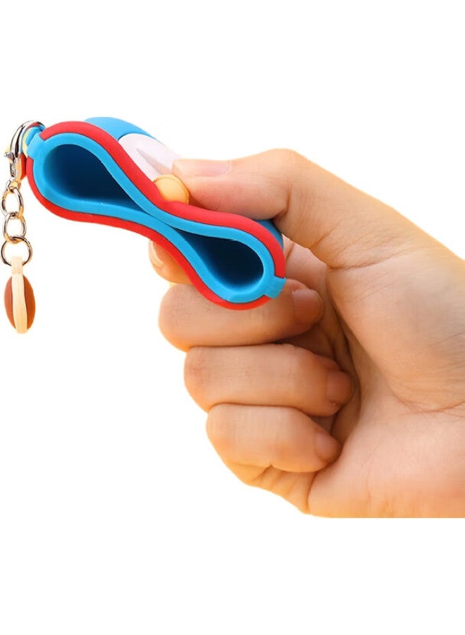 Rock Doraemon Airpods 4 Case, Airpods 4 Earphone Cover, Protective Shell, Apple Earphone Case, Full Coverage Silicone, Shockproof, Dustproof, Cartoon Cute Soft Shell, For Men And Women - Image 1