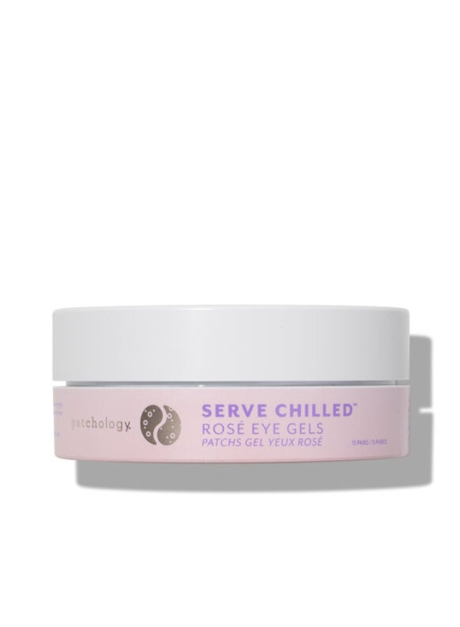 باتشولوجي عبوة جل العين "روزيه" (Rosé) من مجموعة "سيرف تشيلد" (Serve Chilled) من باتشولوجي - 15 زوجاً - Image 1
