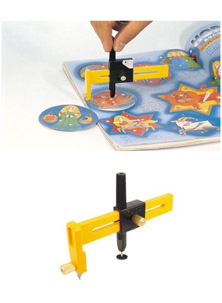 CMP-1 Rotary Circle Cutter For Upto 15cm Diameter With Five Spare Blades - view 3