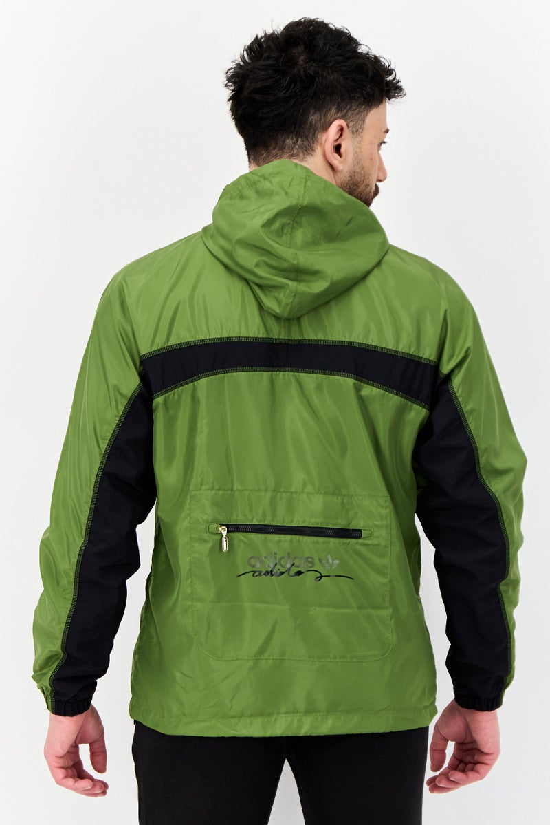 adidas Originals Men Sportswear Fit  Training Jacket, Green - Image 4