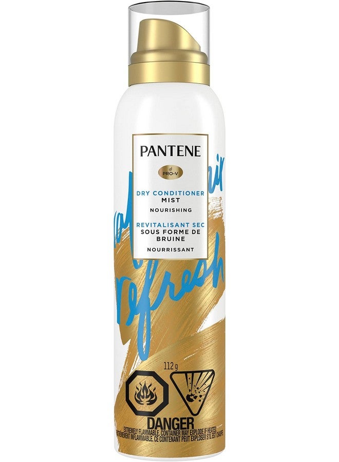 Pantene Pantene Dry Conditioner Mist Spray for Hair, 3.9oz, Blue - Instant Hydration and Frizz Control with Vitamin B5, Safe for Color Treated Hair, Pro-V Refresh  - Image 1