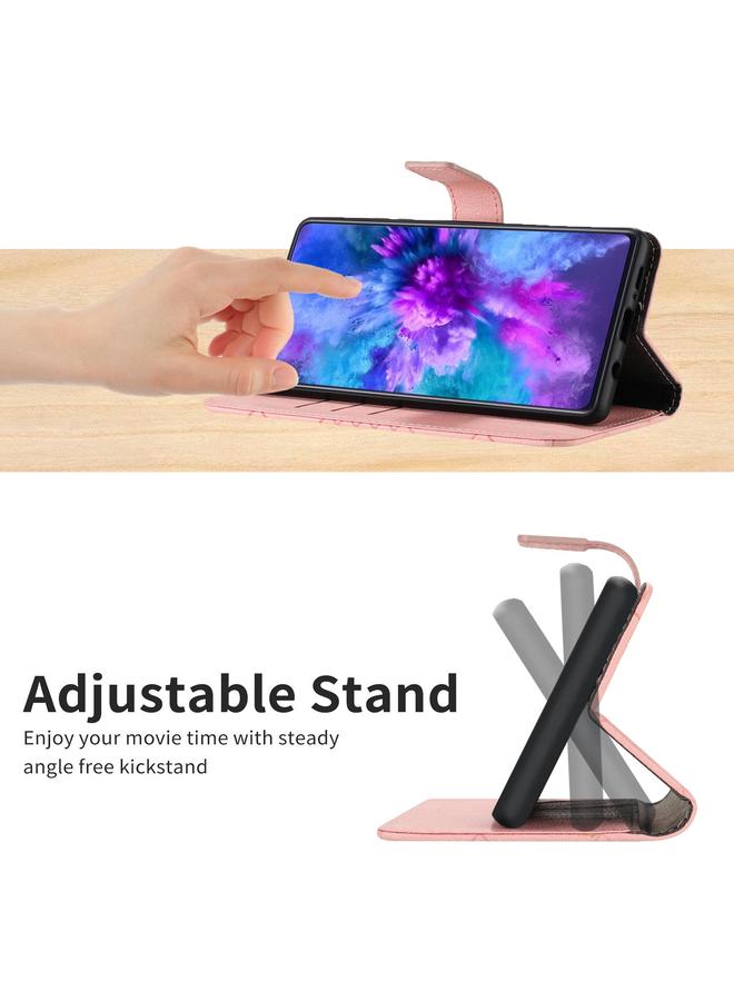 إيروريكس جراب لهاتف Tecno Camon 40 Pro 4G / 5G جراب جلدي بملمس شبكي معيني - Image 4