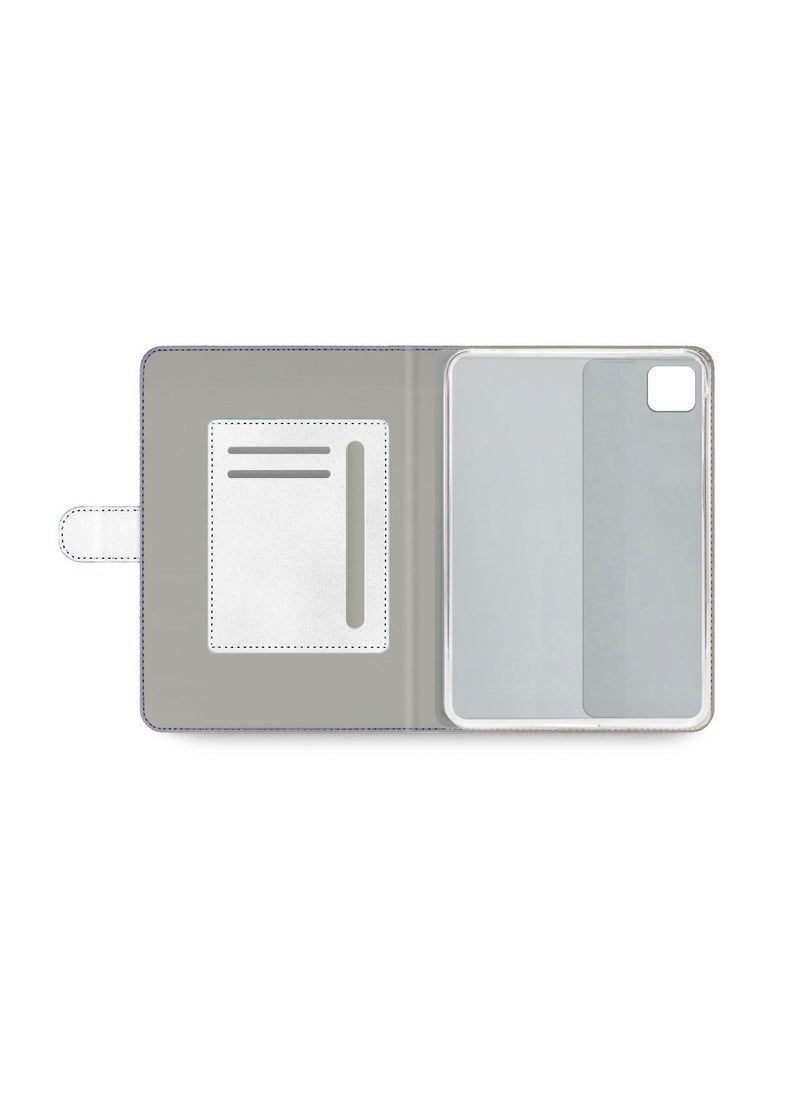 OMAKER PU Leather Magnetic Closure Flip Case Cover For Xiaomi Pad 6 / Pad 6 Pro 11 Inch 2023 White  - Image 3