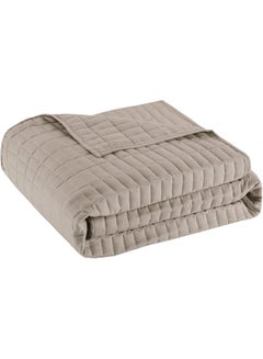 Comfort Spaces Comfort Spaces Daybed Cover - Luxe Double Sided-Quilting, All Season Cozy Bedding with Bedskirt, Matching Shams, Kienna Taupe 75"x39" 5 Piece  - Image 5