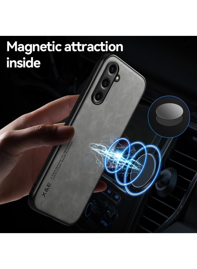 اس-توب جراب لهاتف Samsung Galaxy S24+ 5G جراب خلفي من الجلد المغناطيسي الملمس - Image 5