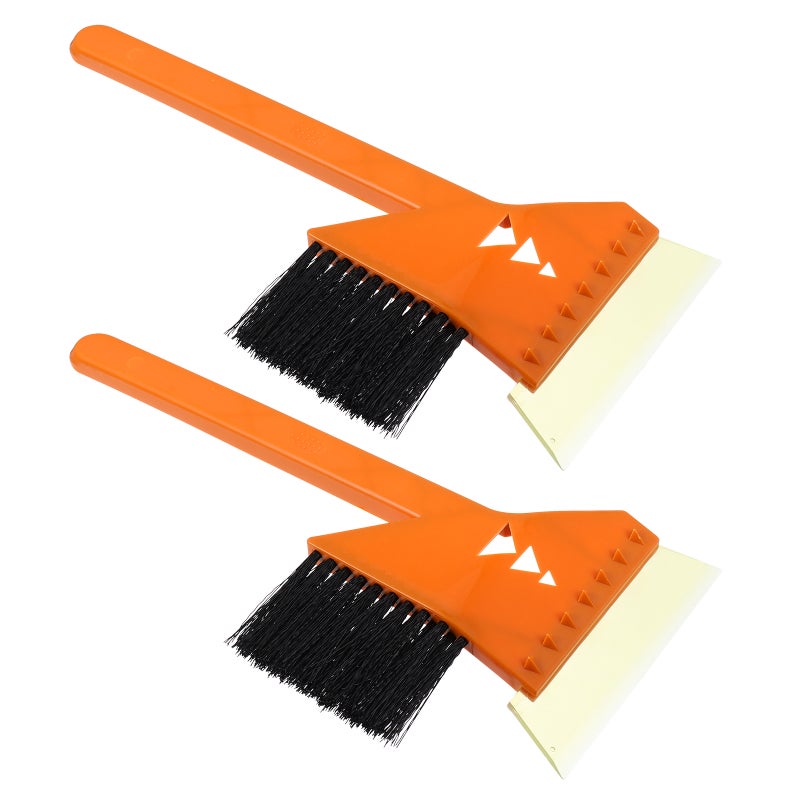 2pcs Snow Scraper Brush Windshield Cleaning Tool Snow Kit - Image 1