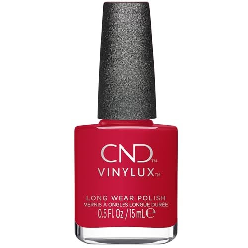 CND Vinylux Longwear Red Nail Polish Gellike Shine Chip Resistant Color Lobster Roll 05 fl oz - Image 1