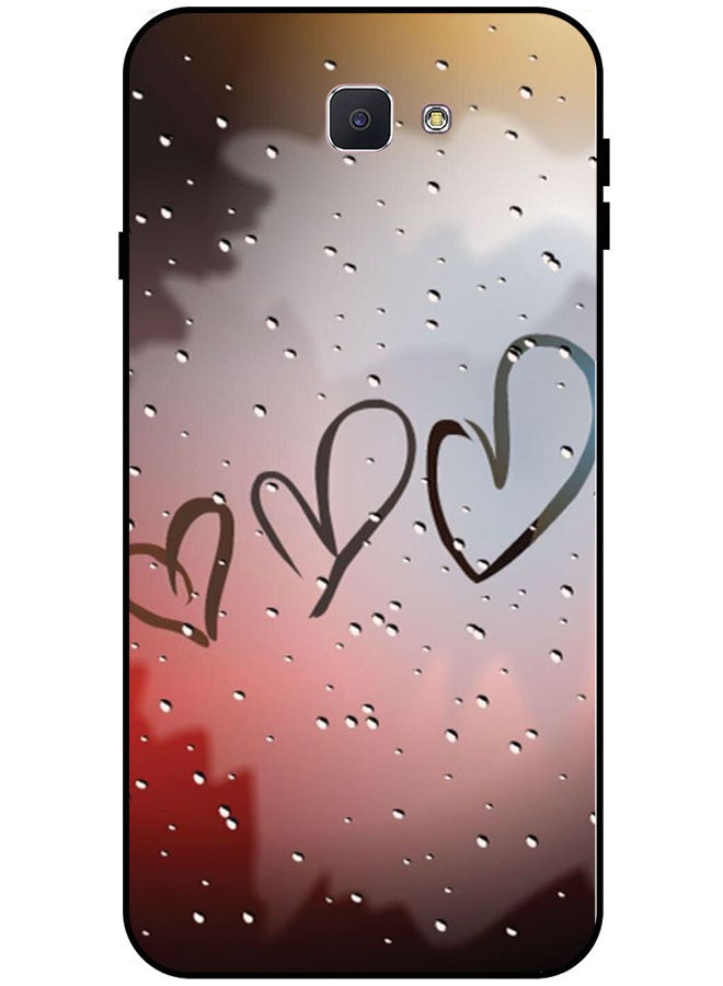 EYE CATCH Protective Case Cover For Samsung Galaxy J5 Prime Smart Series Printed Protective Case Cover for Samsung J5 Prime Three Hearts - Image 1