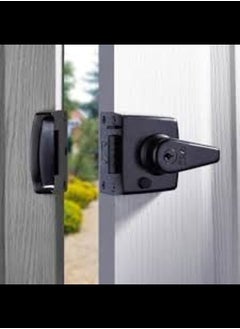 Yale Standard Nightlatch Brass Cylinder 60 mm Backset Boxed (BLACK)  - Image 2
