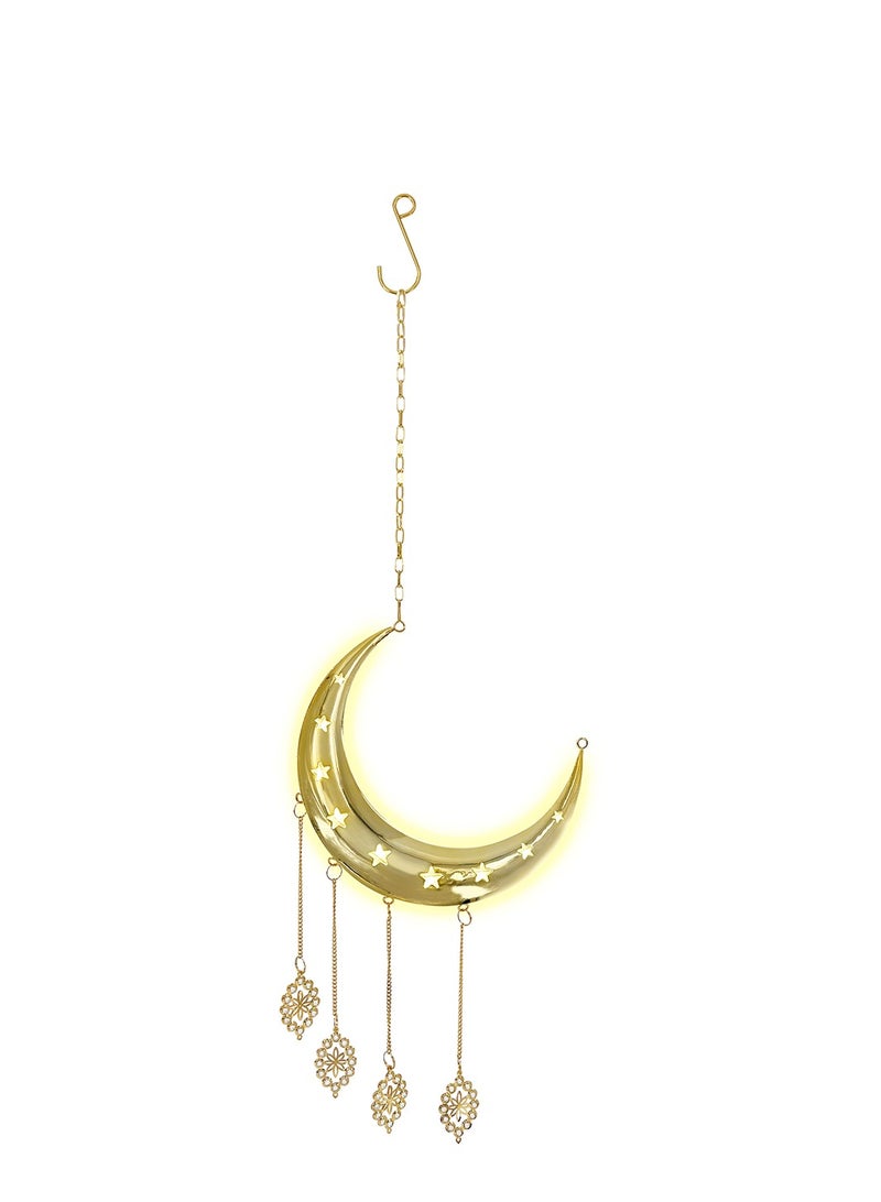 Party Magic Eid Hanging Decoration with Lights 20x59cm - Image 2