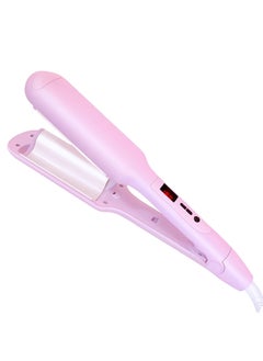 JINDIN 2 Barrel Curling Iron Wand Hair Crimper Ionic Wavy Hair Curler for Long Hair Deep Waver 11 in28mm Beach Wave Curling Wand Fast Heating Dual Voltage 