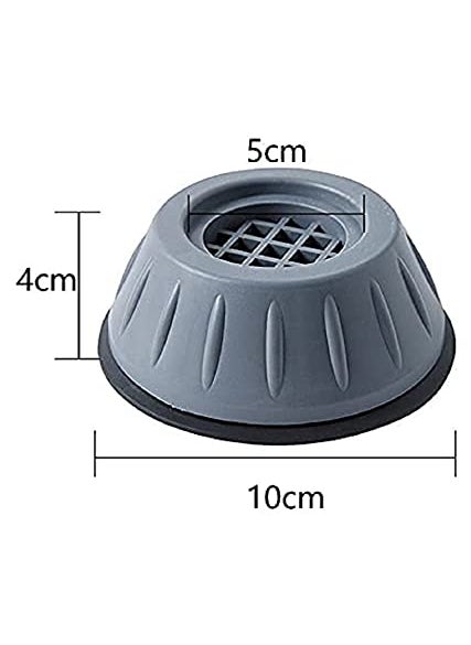 TOPHAVEN TOPHAVEN Bathroom Washing Machine Stable and Not Rust in Bottom of Washing Machine � Set of 4  - Image 5