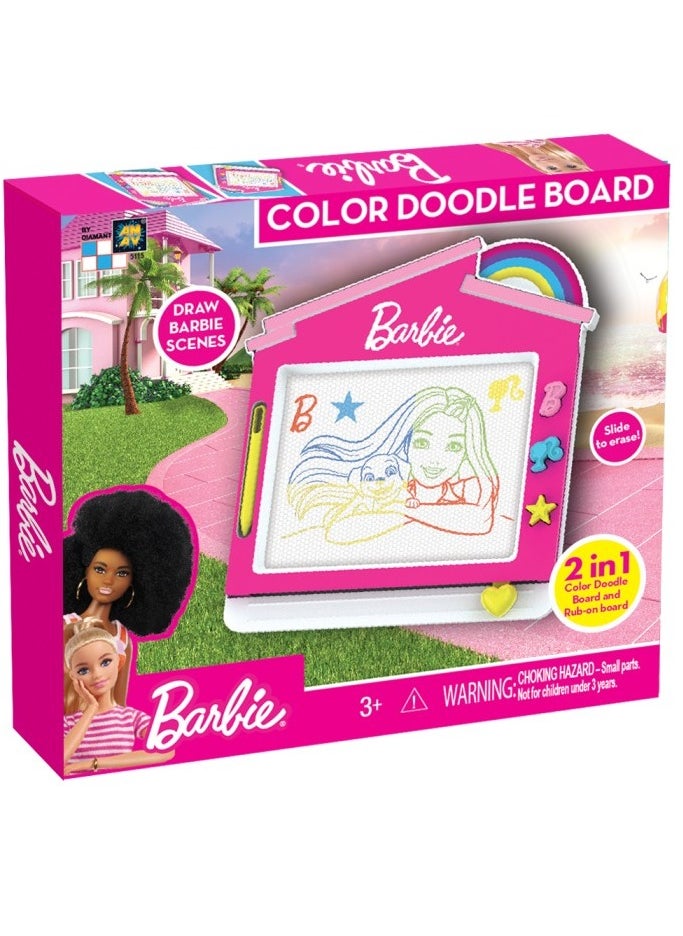 Barbie Color Magnetic Doodle Board  - Image 2