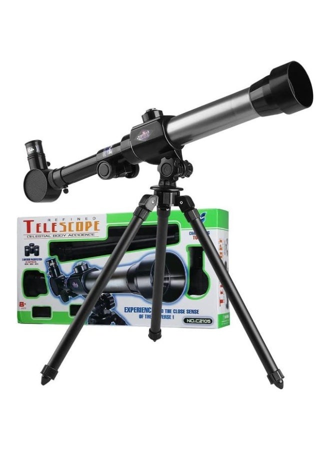 تلسكوب فلكي للأطفال – تكبير 20X 30X 40X – تلسكوب علمي محمول مع حامل ثلاثي – لعبة تعليمية لمبتدئين لمراقبة النجوم – استكشف القمر، والنجوم، والأرض، والطبيعة – سهل التركيب – تصميم آمن من ABS – للأعمار 5–12 - Image 1