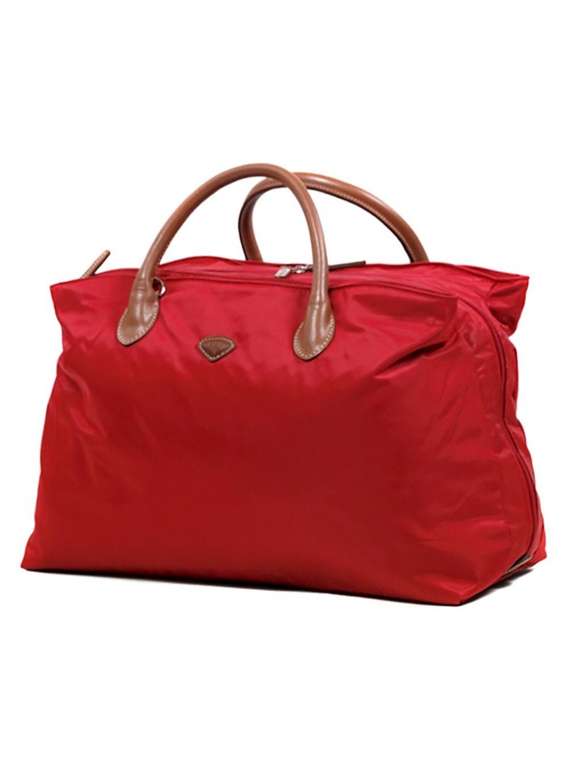 Jump Nice Large Travel Bag Cabin Size with 3 Compartments Red  - Image 1