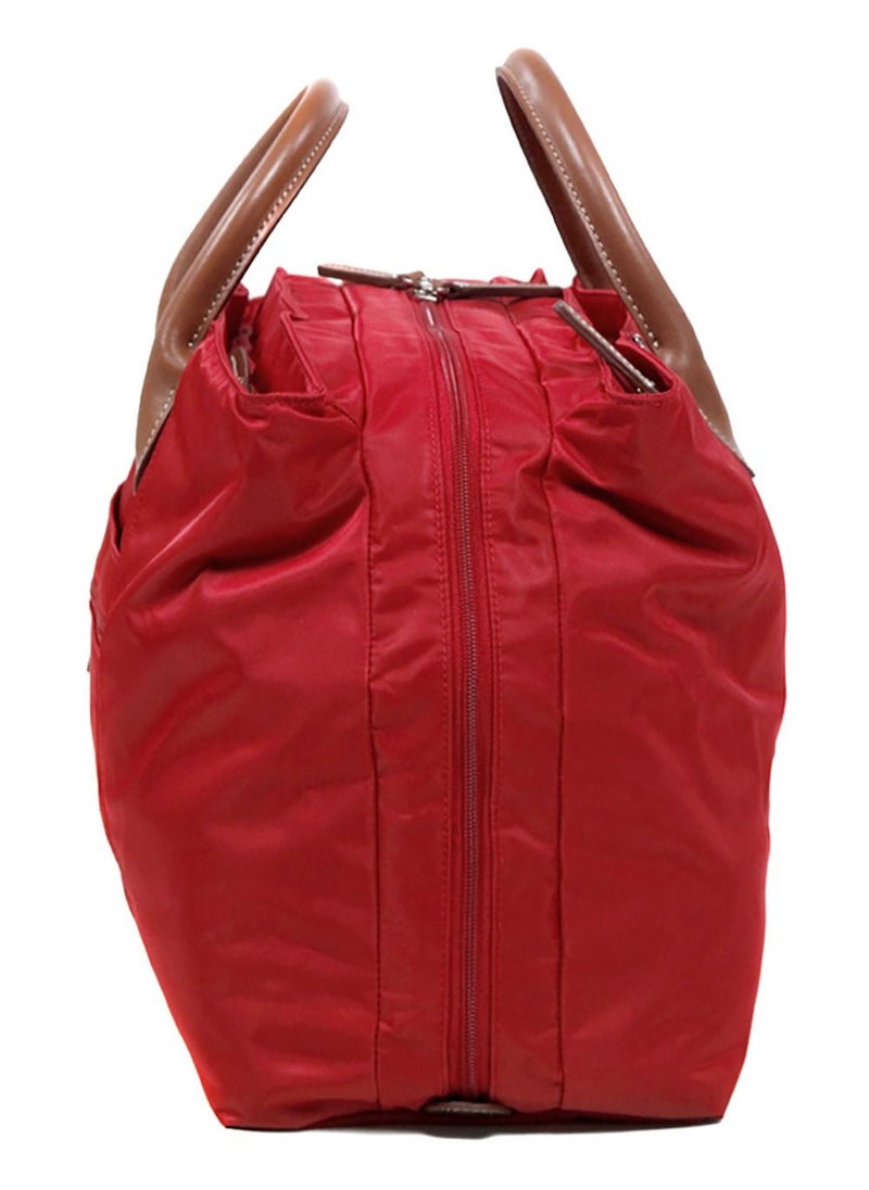 Jump Nice Large Travel Bag Cabin Size with 3 Compartments Red  - Image 5