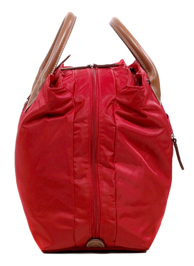 Jump Nice Large Travel Bag Cabin Size with 3 Compartments Red  - Image 4
