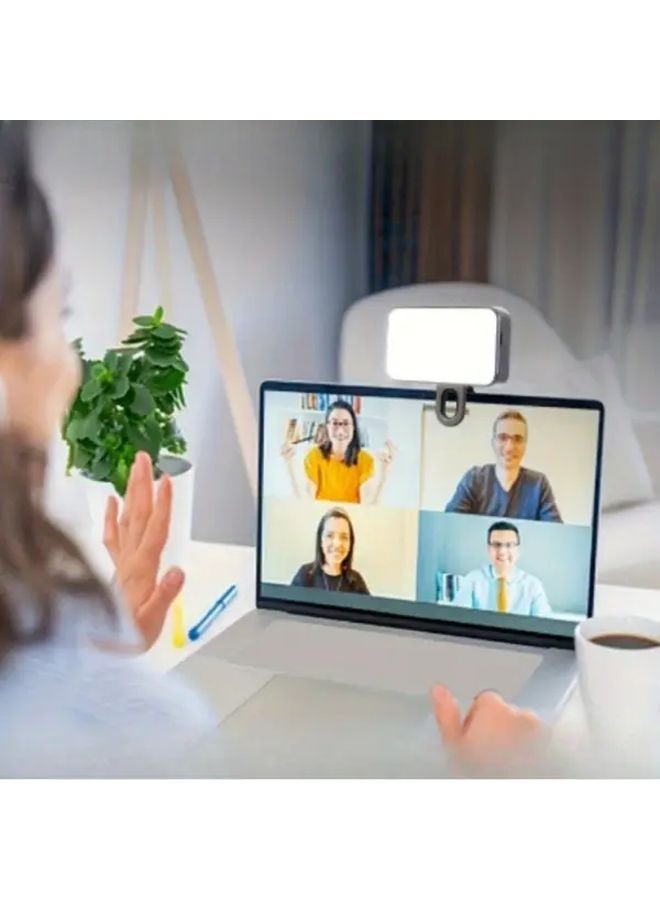 ضوء حلقي LED قابل للتعديل مع مشبك للهواتف الذكية لتصوير السيلفي والمكياج - Image 5