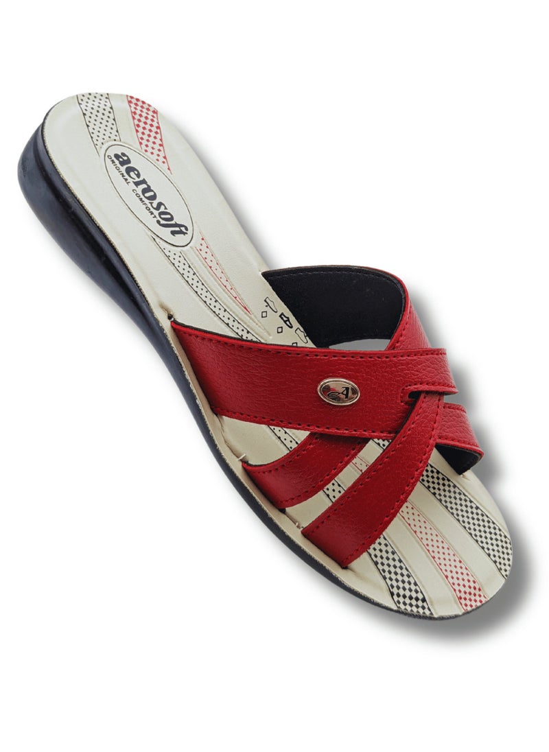aerosoft Aerosoft Women Sandals C2011 Red  - Image 2