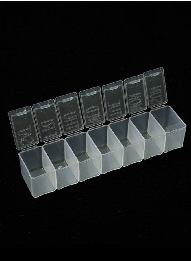 Generic 7-Block Weekly Medicine Pill Box  - Image 2