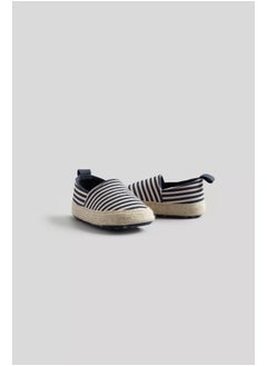 mothercare Striped Canvas Pram Shoes  - Image 3