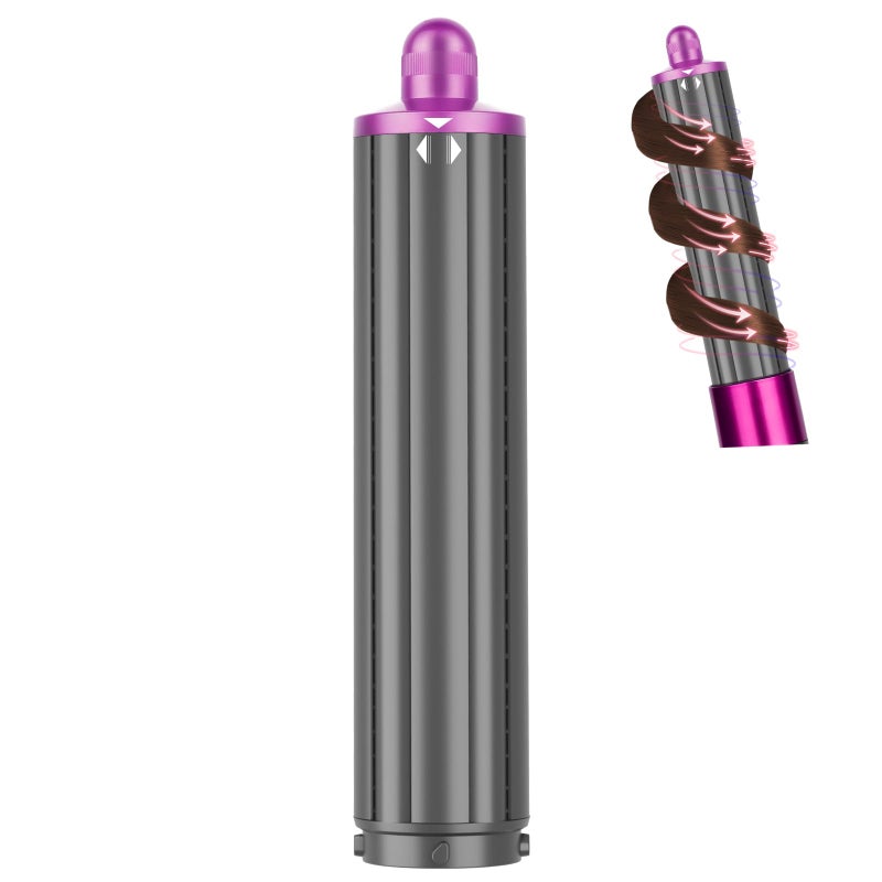PUREGUST 1.6IN Long Hair Barrels Attachment Compatible with Dyson Airwrap HS01 HS05 HS08 Accessories, Automatic Curling Iron Curlers for Lazy Loose Inward Curls Voluminous Outward Waves - Image 1