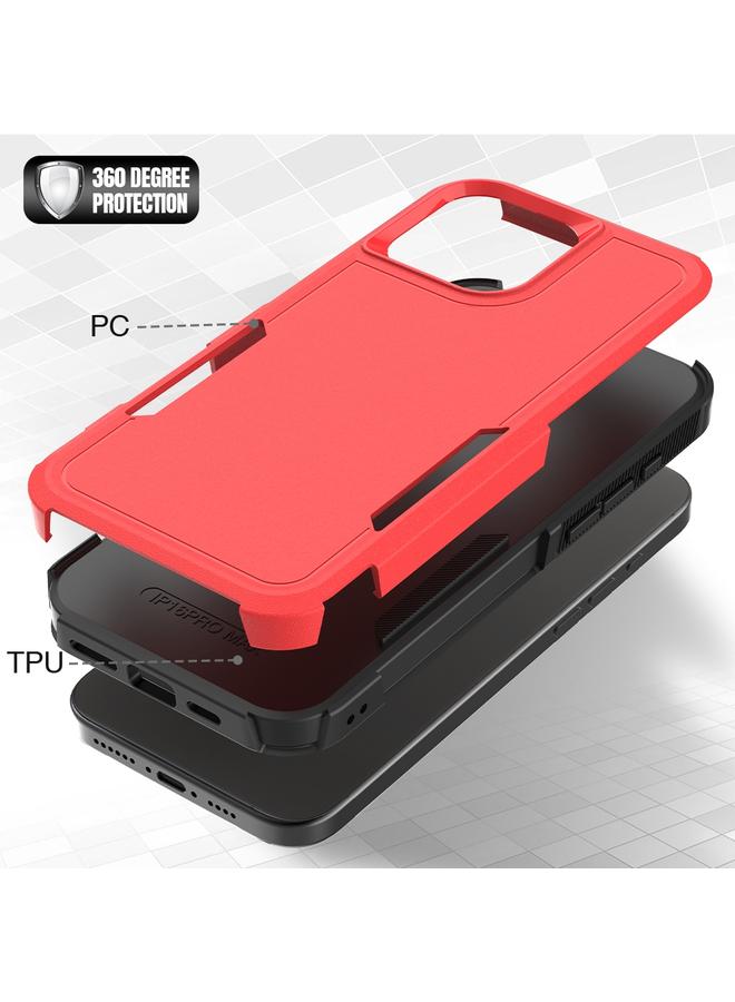 S-TOP Case For iPhone 16 Pro Max 2 in 1 PC + TPU Phone Case - Image 3
