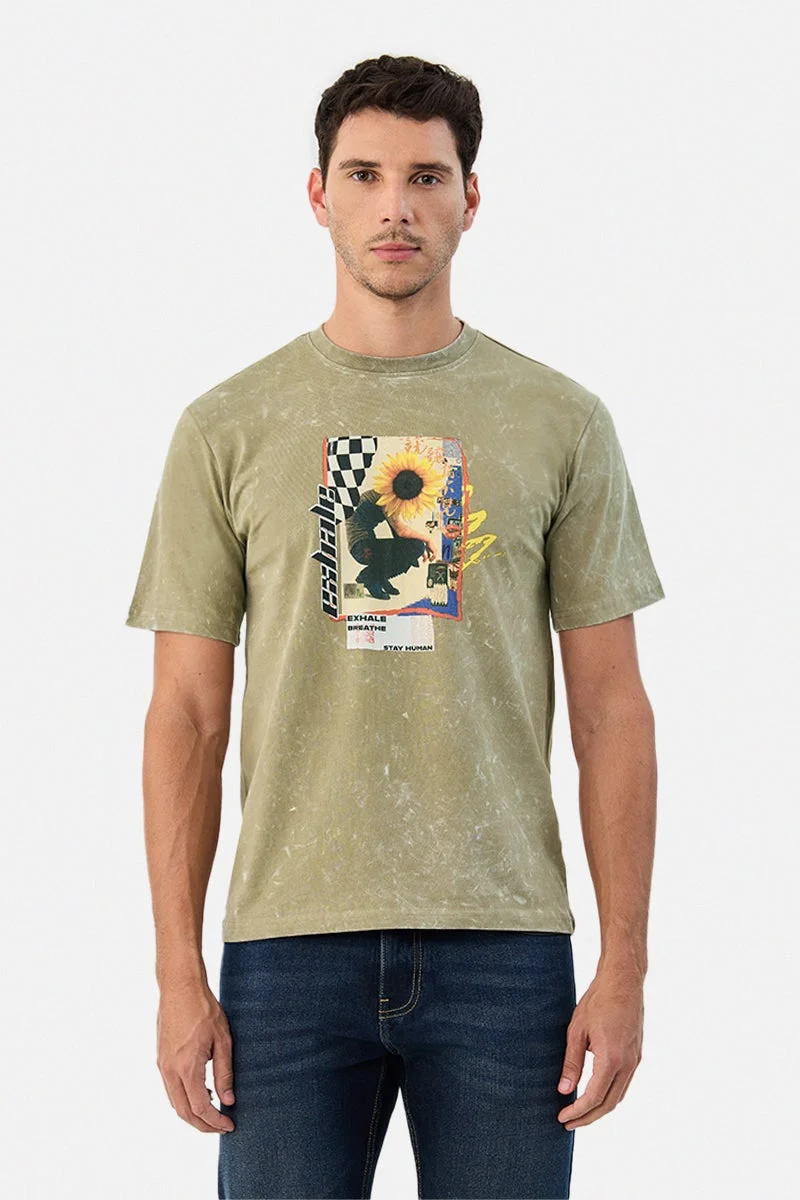 SNITCH Optic Wash Graphic T-Shirt