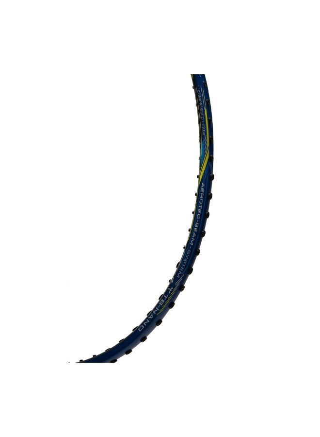 Li-Ning Li-Ning G-Force Superlite Ignite 7 Carbon Fibre Badminton Racket Unstrung – Lightweight High-Performance Design for Professional Play – Color: Olive Grey/Orange - Image 5