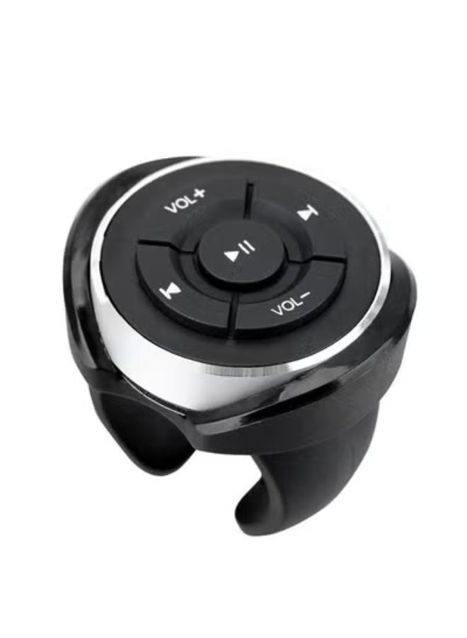 AROAQ Car Steering Wheel Buttons Bluetooth Switch Wireless Remote Control For IOS Android Phone Tablet Radio FM Player Audio Volume - Image 1