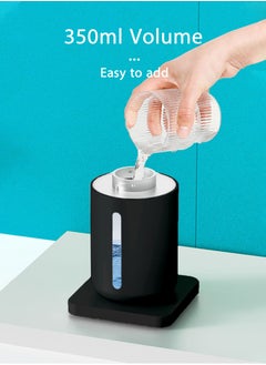 Jourvent Wall-mounted Automatic Foam Dispenser,Automatic Soap Dispenser Black  - Image 3