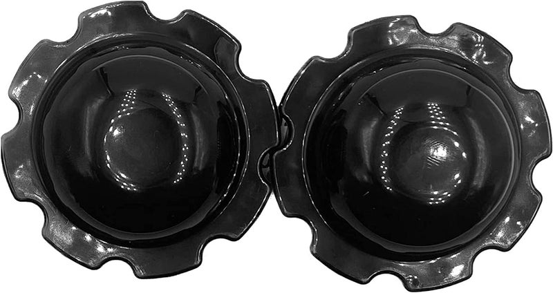Gairsk Gairsk Replacement 2 Pack Spa Inflatable hot tub Hole Plug Filter Stopper Cap Black  - Image 1
