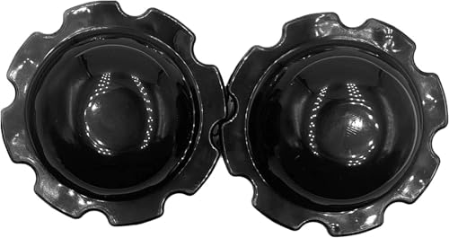 Gairsk Gairsk Replacement 2 Pack Spa Inflatable hot tub Hole Plug Filter Stopper Cap Black  - Image 2
