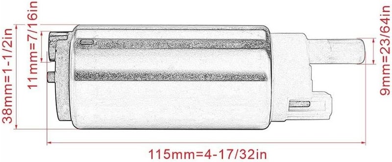 Wivplex Motorcycle Fuel Pump for Yamaha Raider and Stratoliner - Image 2