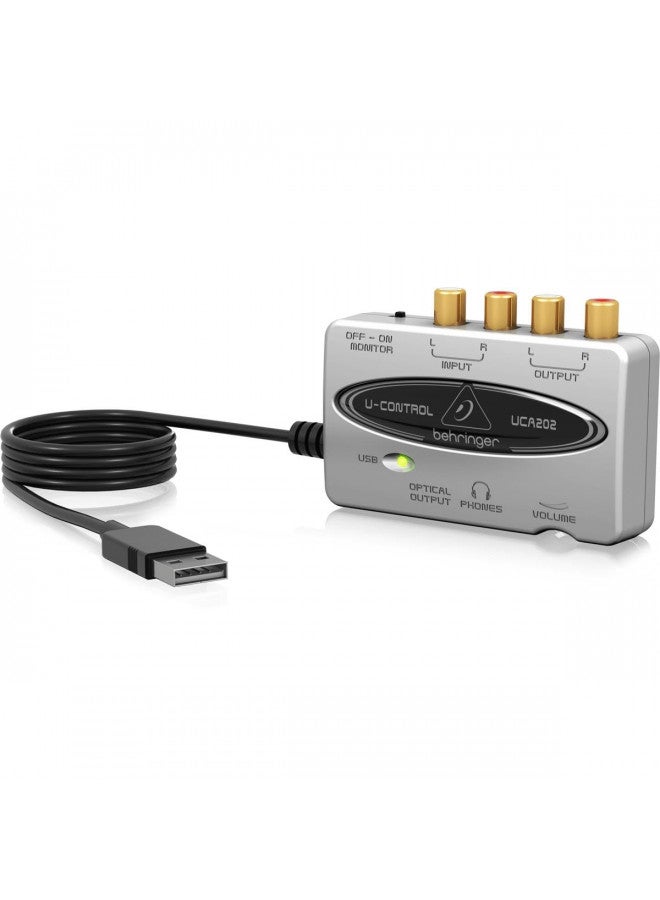 Behringer U-Control UCA202 USB Audio Interface - Image 3