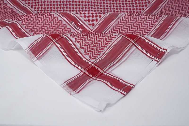 SENARIO Shemagh SENARIO AlShababi red KY002 - Image 3