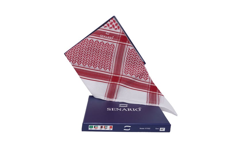 SENARIO Shemagh SENARIO AlShababi red KY002 - Image 2